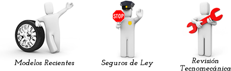 Modelos Recientes - Seguros de Ley - Revisión Tecnomecánica